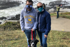Jimmy and Dana at Thor's Well