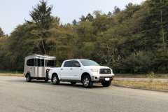 Stopping along the California coast